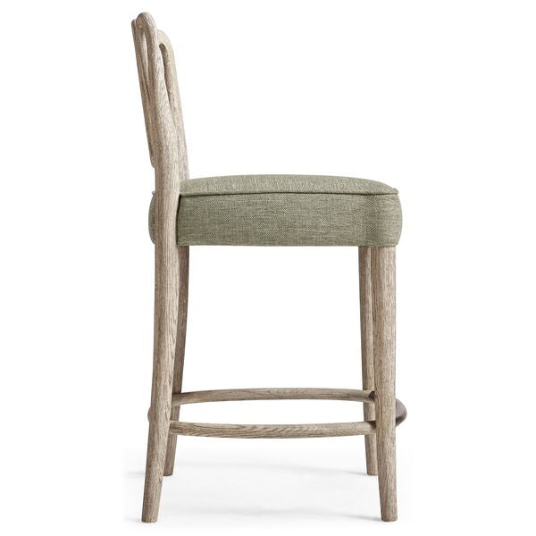 Ampney Grey Oak Counter Stool