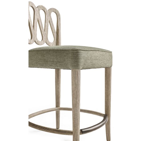 Ampney Grey Oak Counter Stool