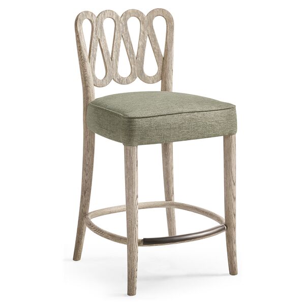 Ampney Grey Oak Counter Stool