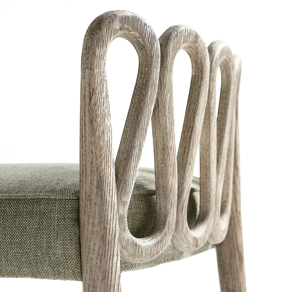Ampney Grey Oak Bench