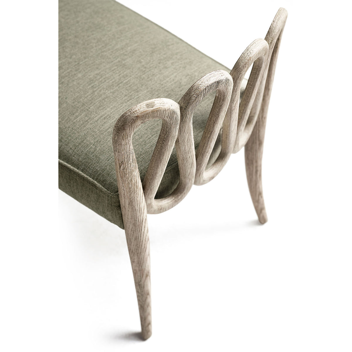 Ampney Grey Oak Bench