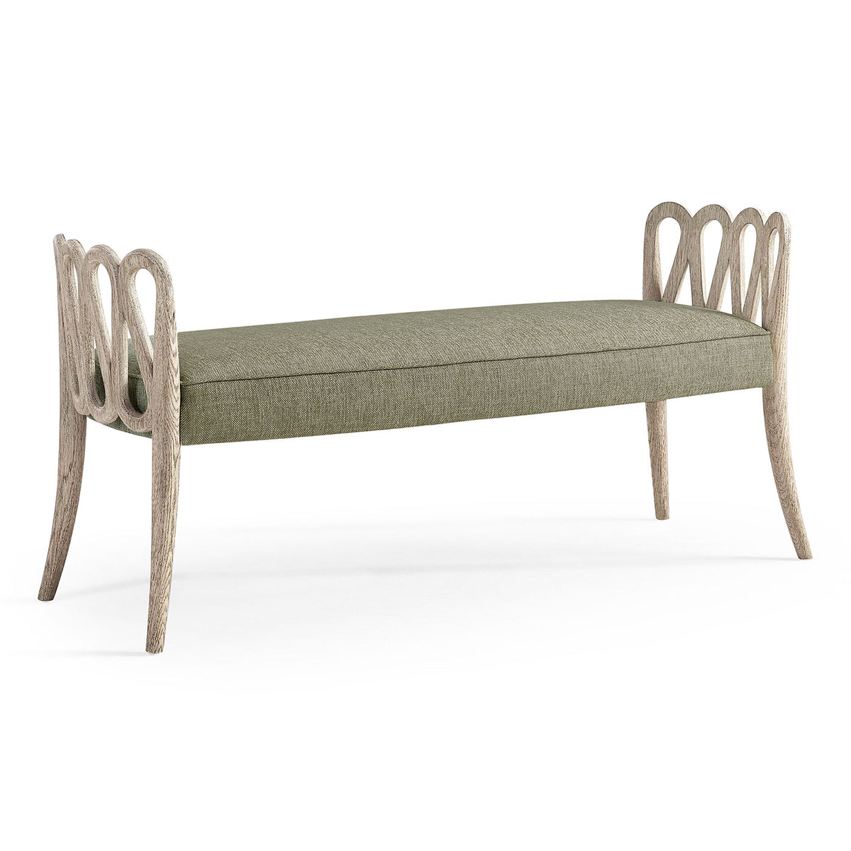 Ampney Grey Oak Bench