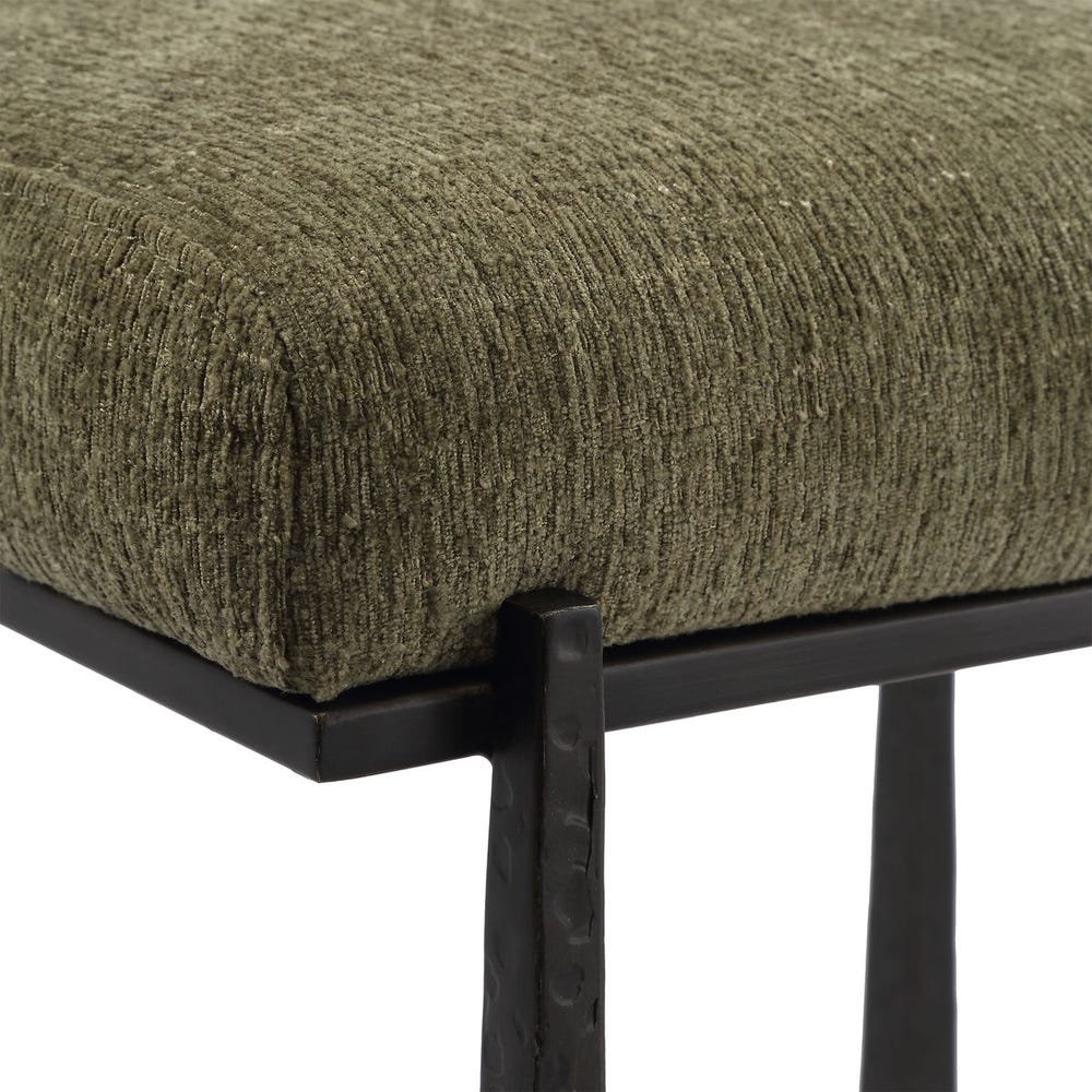 Midas Counter Stool, Bronze/Moss