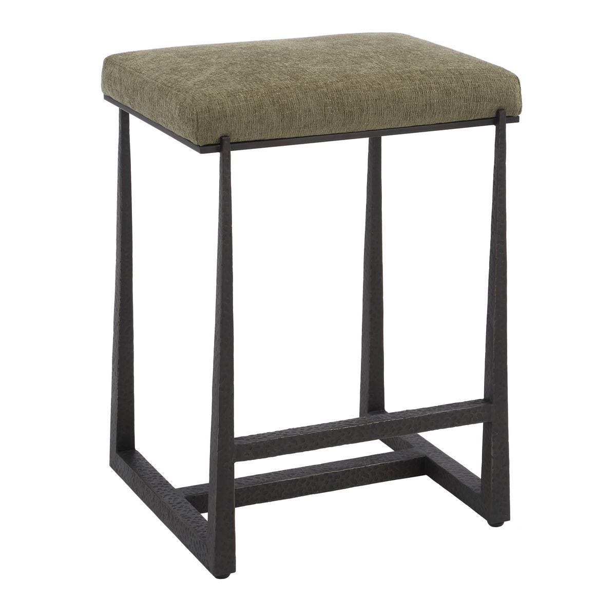Midas Counter Stool, Bronze – Furniture by Uttermost | Sutter & Vale