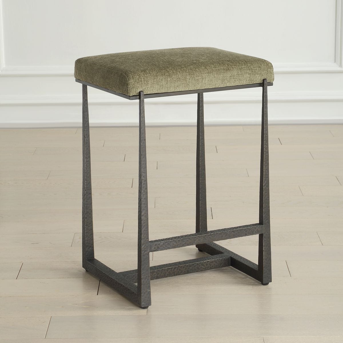 Midas Counter Stool, Bronze – Furniture by Uttermost | Sutter & Vale