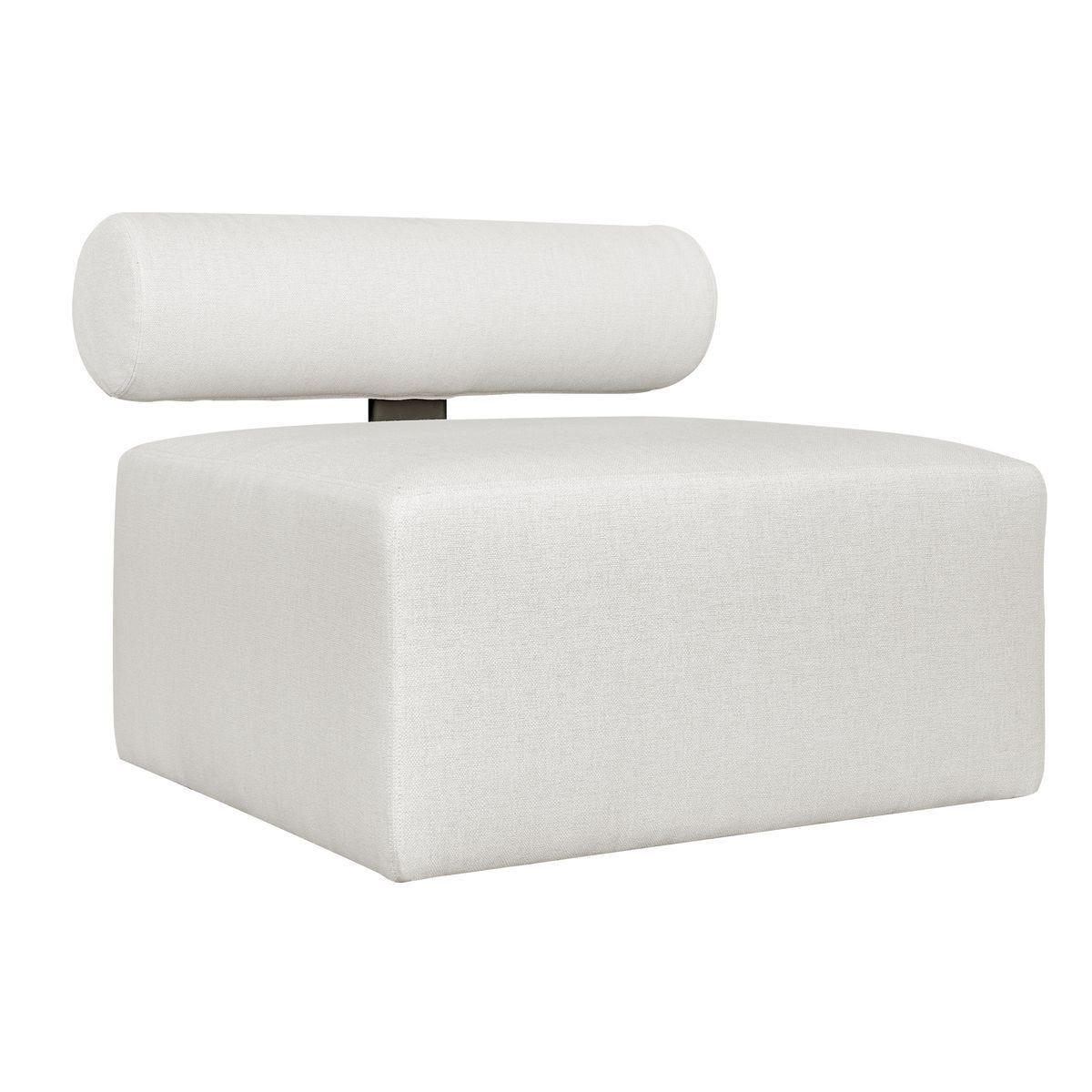 Bolster Back Outdoor Sofa, Armless – Furniture by Uttermost | Sutter & Vale