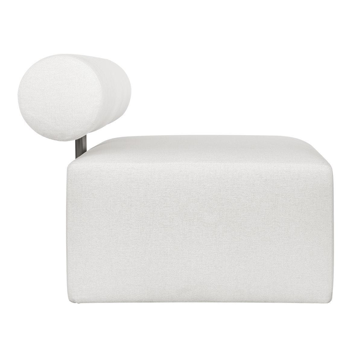 Bolster Back Outdoor Sofa, Armless by Uttermost