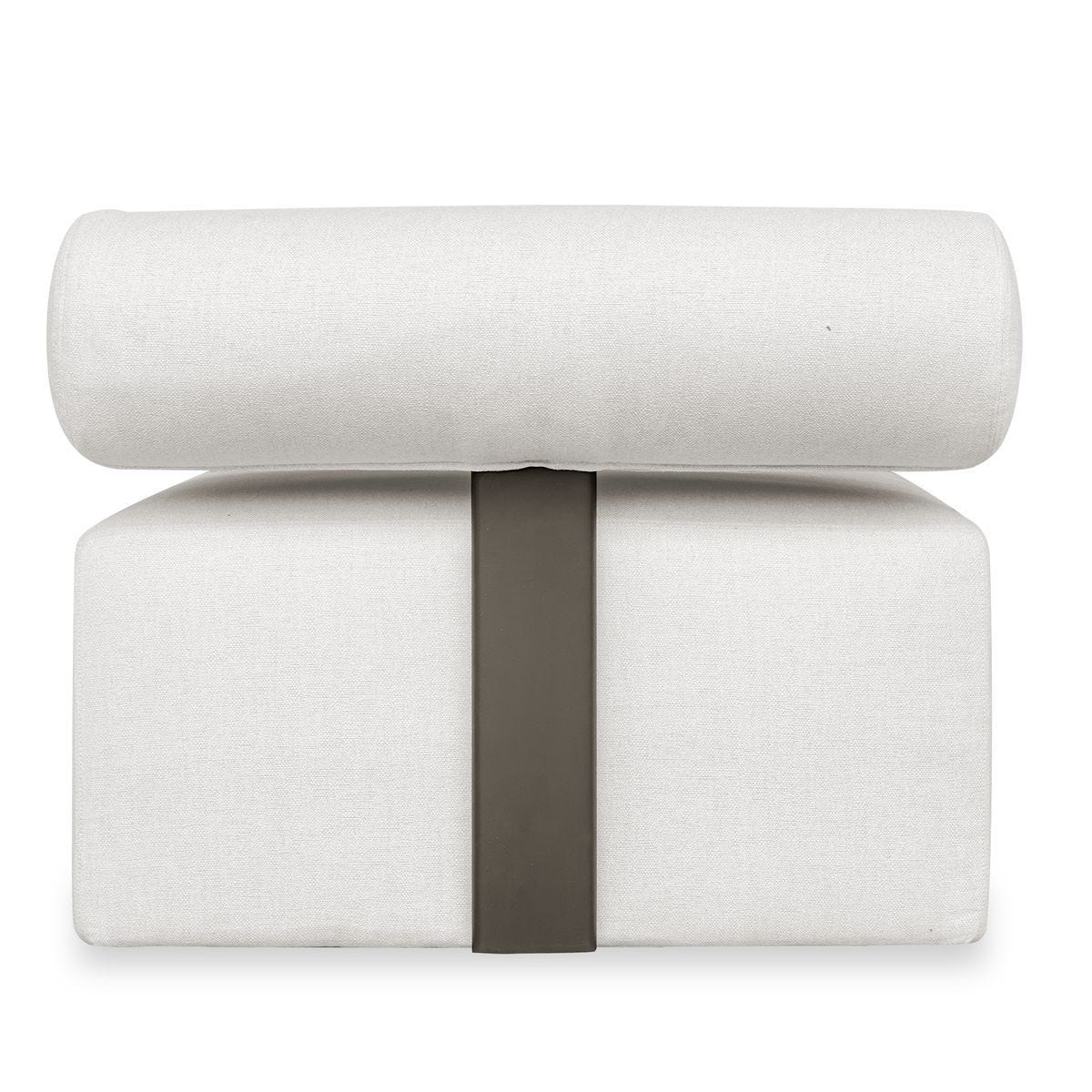 Bolster Back Outdoor Sofa, Armless by Uttermost