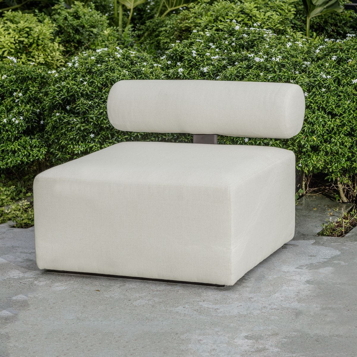 Bolster Back Outdoor Sofa, Armless – Furniture by Uttermost | Sutter & Vale