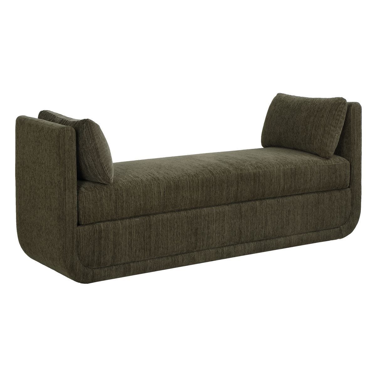 Abound Oversized Bench, Herb – Furniture by Uttermost | Sutter & Vale