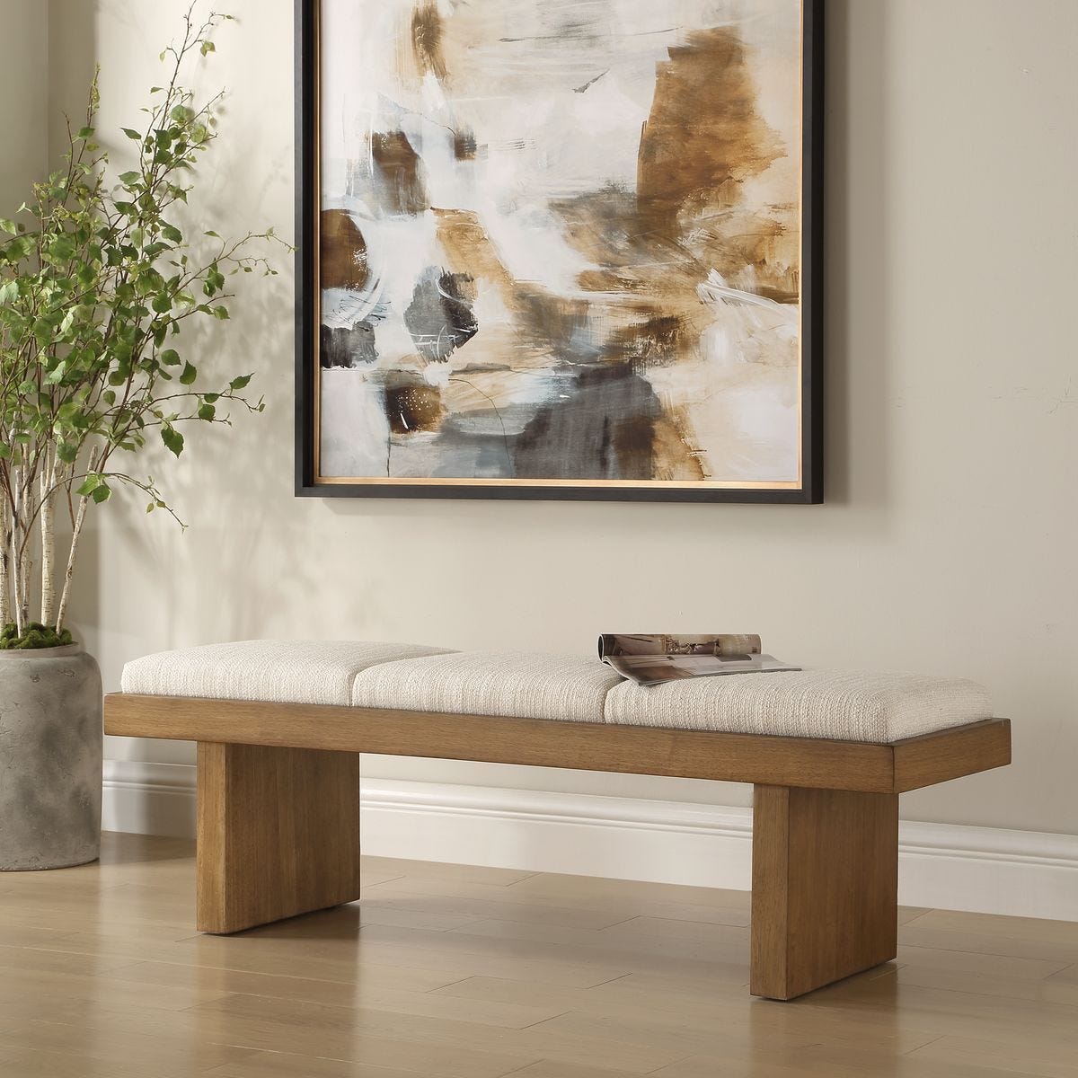 Haden Bench – Furniture by Uttermost | Sutter & Vale