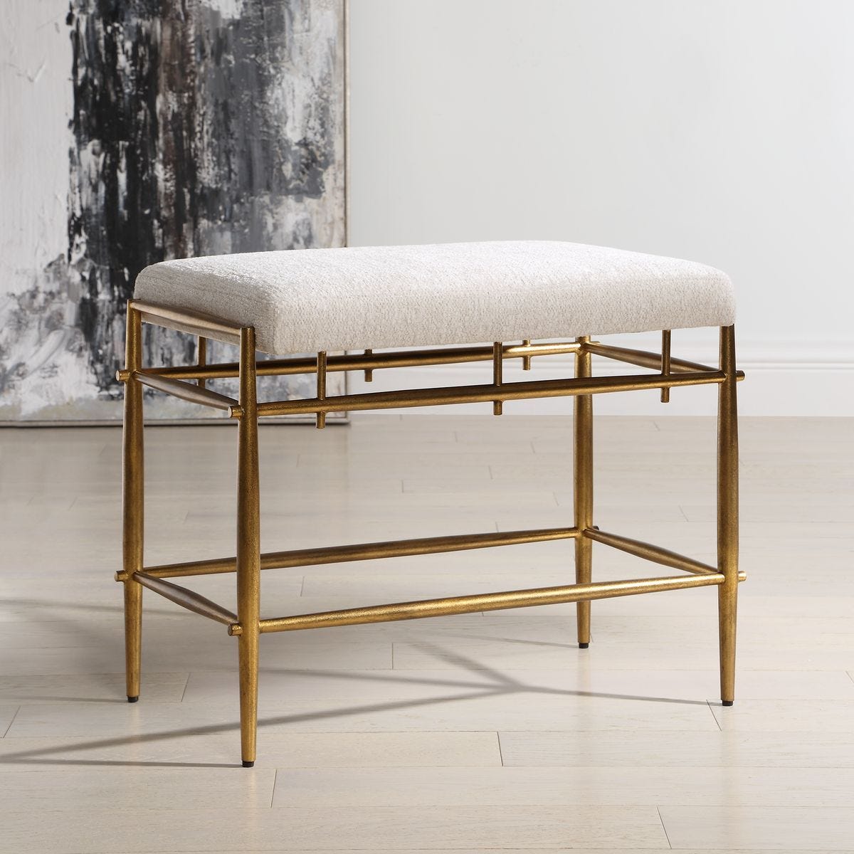 Karleen Small Bench – Furniture by Uttermost | Sutter & Vale