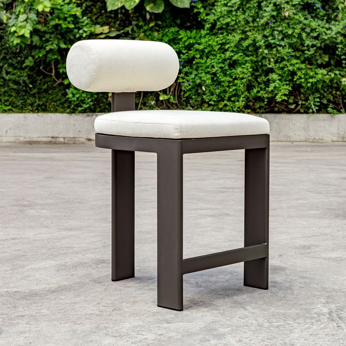 Bolster Back Outdoor Counter Stool – Furniture by Uttermost | Sutter & Vale