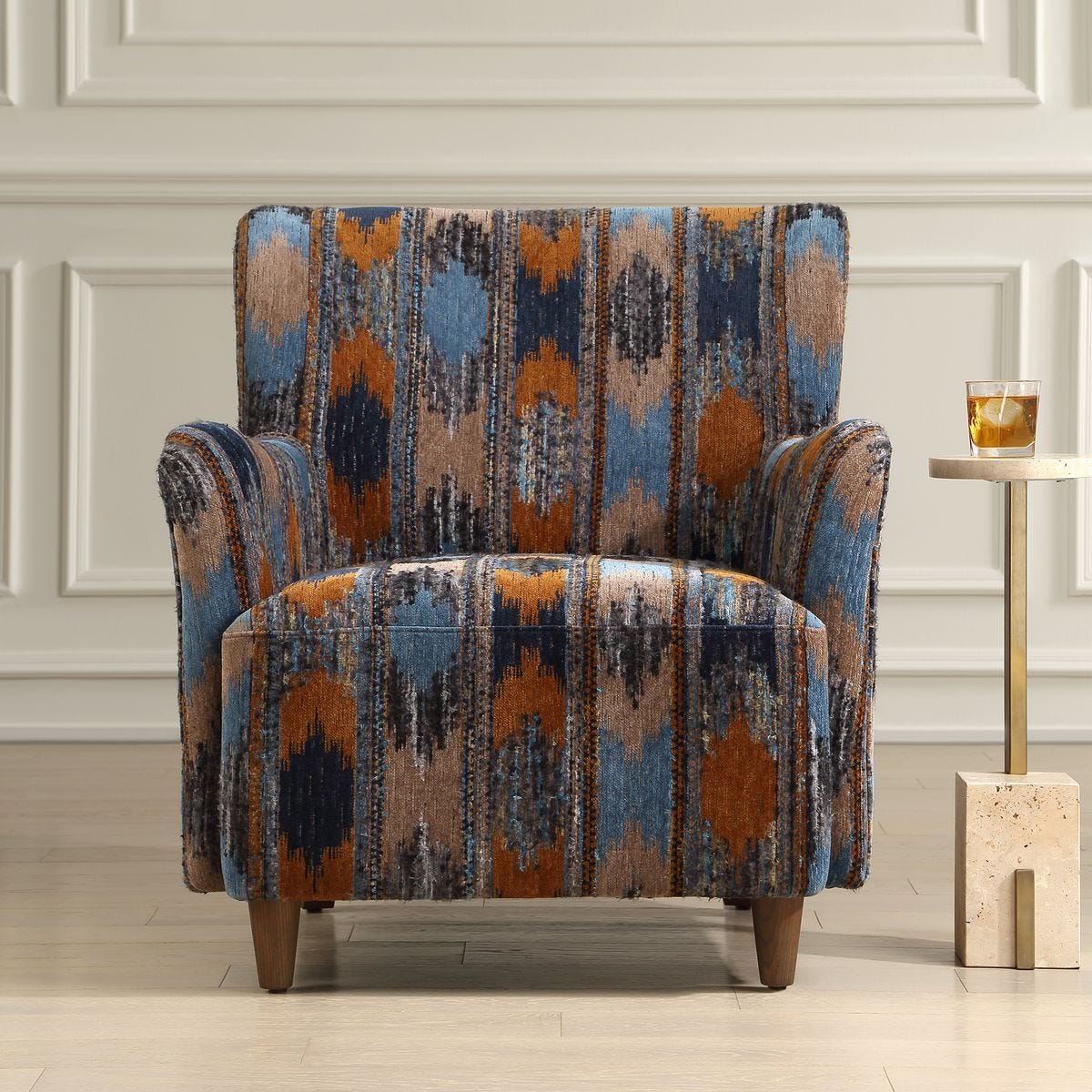Lainey Armchair, Ikat – Furniture by Uttermost | Sutter & Vale