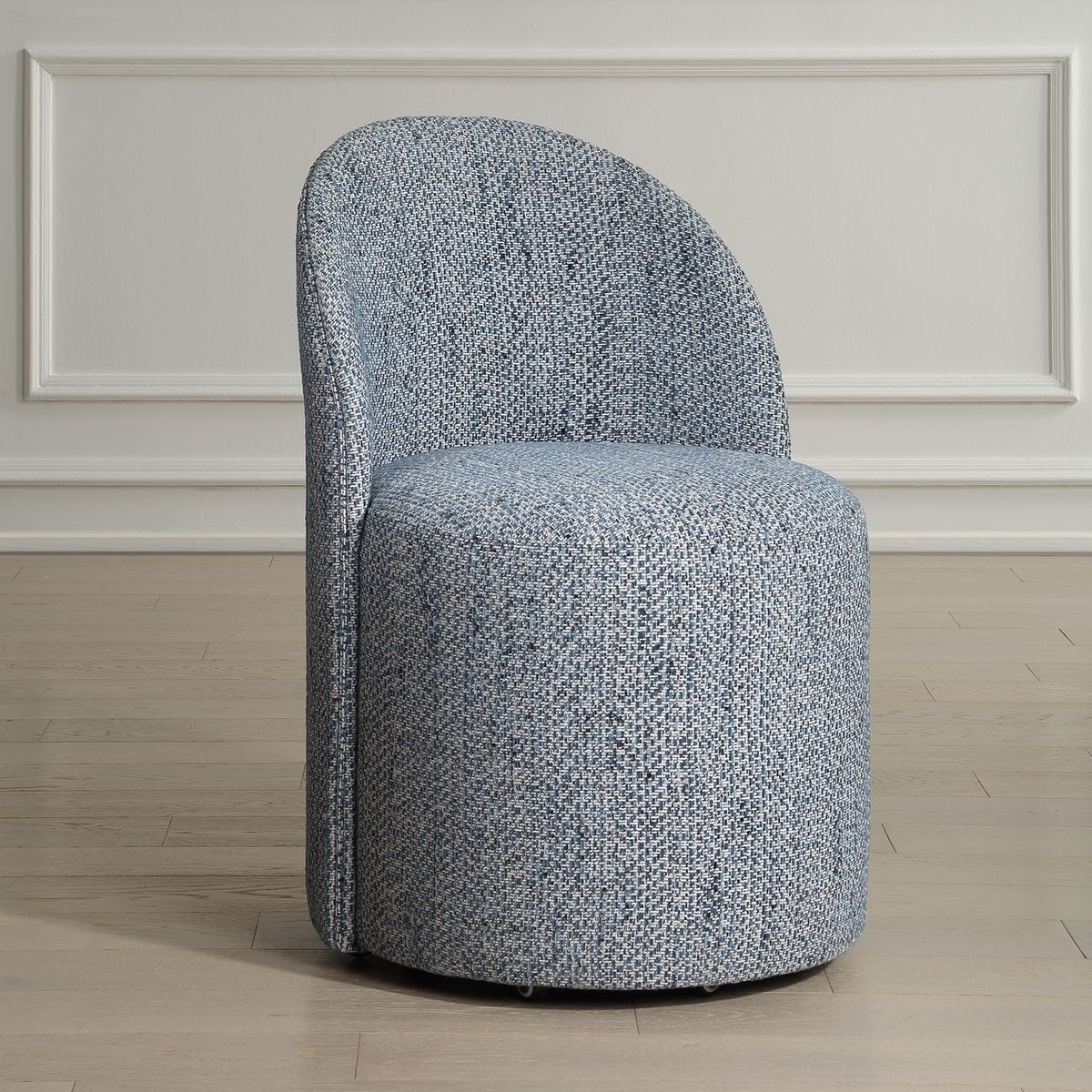 Roll With It Dining Chair, Denim – Furniture by Uttermost | Sutter & Vale