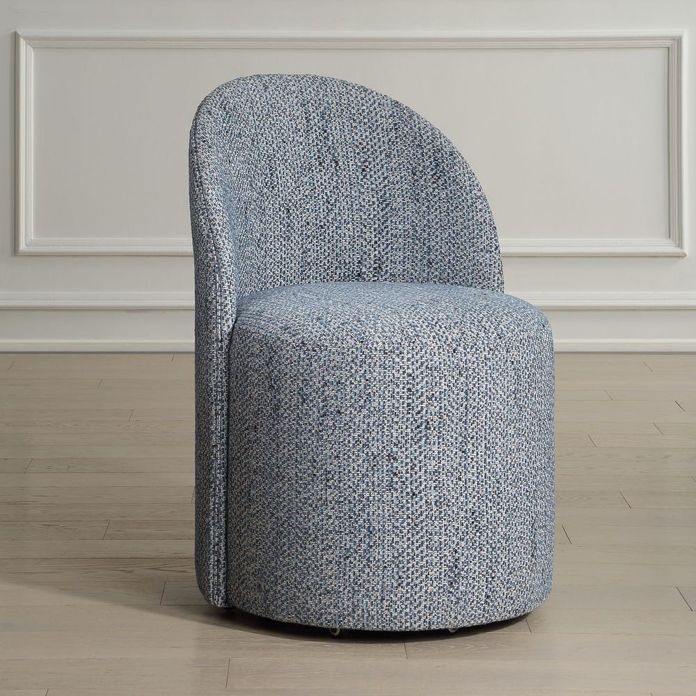 Roll With It Dining Chair, Denim