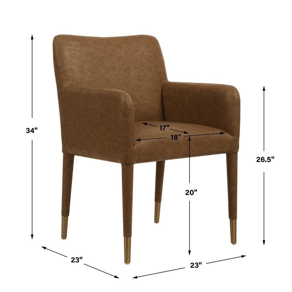 Conifer Dining Armchair, Camel