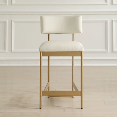 Apsley Counter Stool, Gold