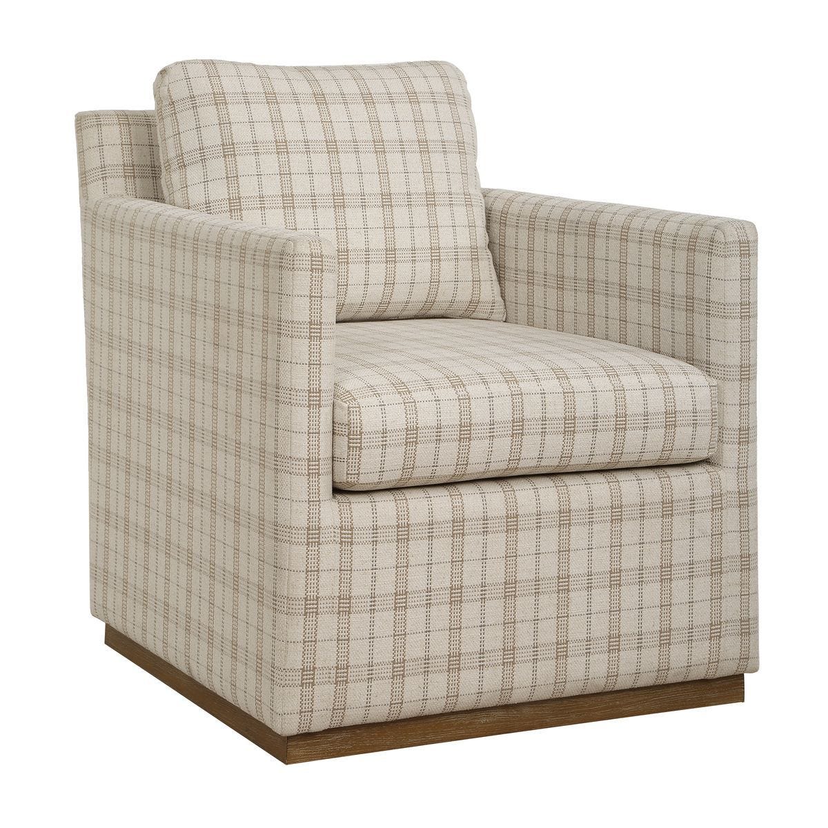Basie Swivel Chair – Furniture by Uttermost | Sutter & Vale