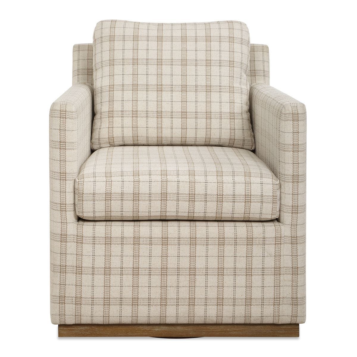 Basie Swivel Chair – Furniture by Uttermost | Sutter & Vale