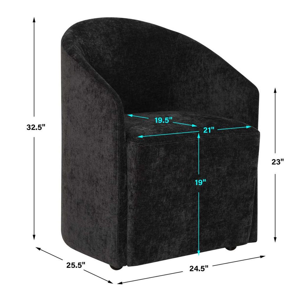 Harbor Dining Chair, Charcoal