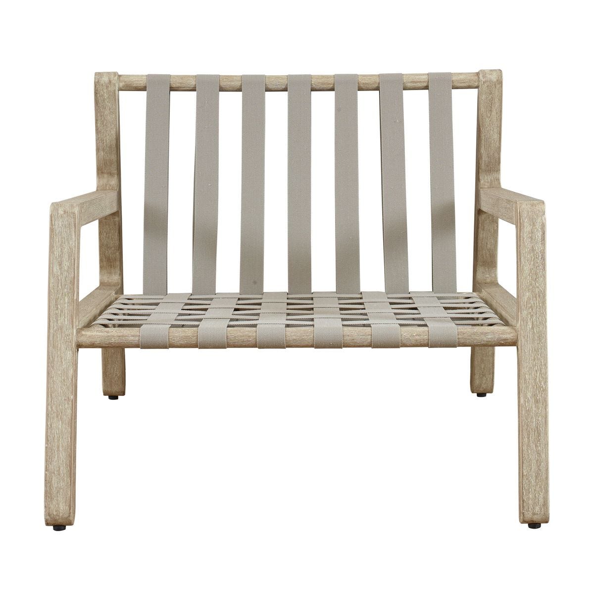 Strapped Outdoor Lounge Chair - 2 Cartons