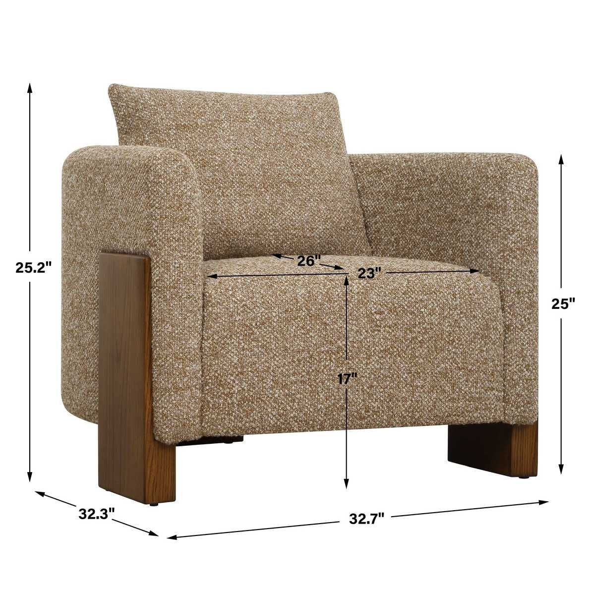 Halligan Accent Chair – Furniture by Uttermost | Sutter & Vale