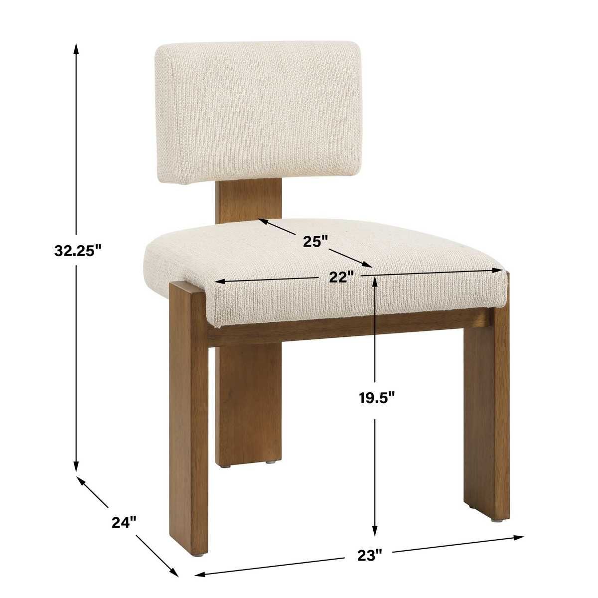 Arienzo Dining Chair, 2 Per Box, Priced Each – Furniture by Uttermost | Sutter & Vale