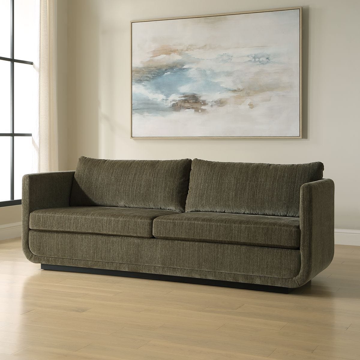 Abound Sofa, Herb – Furniture by Uttermost | Sutter & Vale