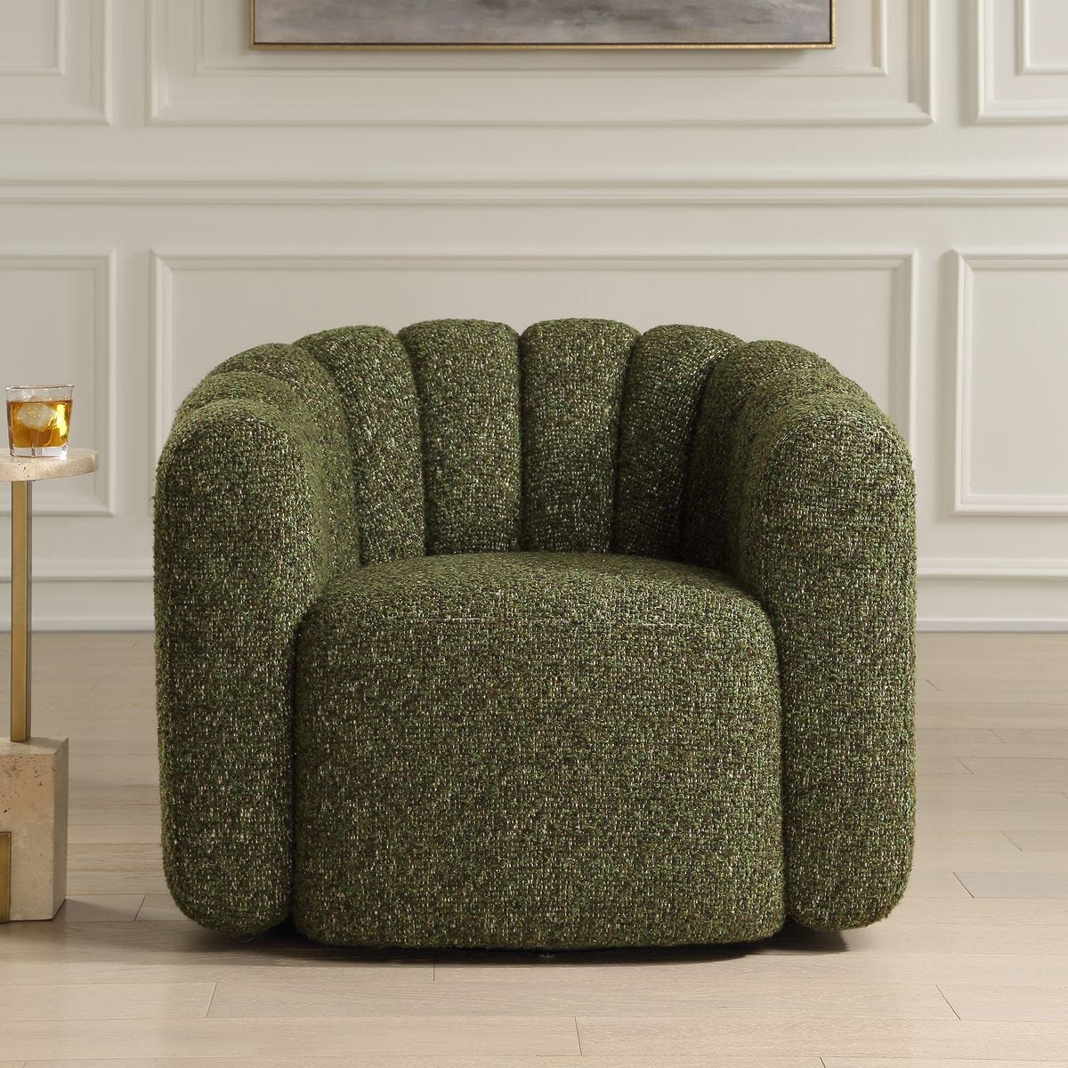 Lenoir Swivel Chair – Furniture by Uttermost | Sutter & Vale