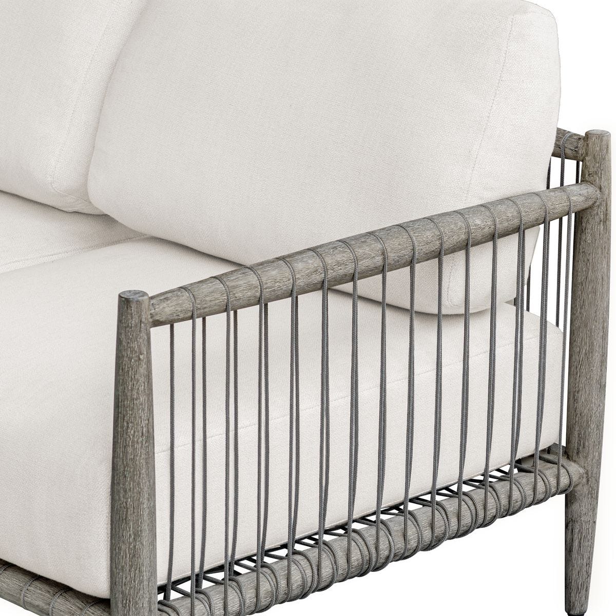 Borneo Outdoor Sofa, Oyster