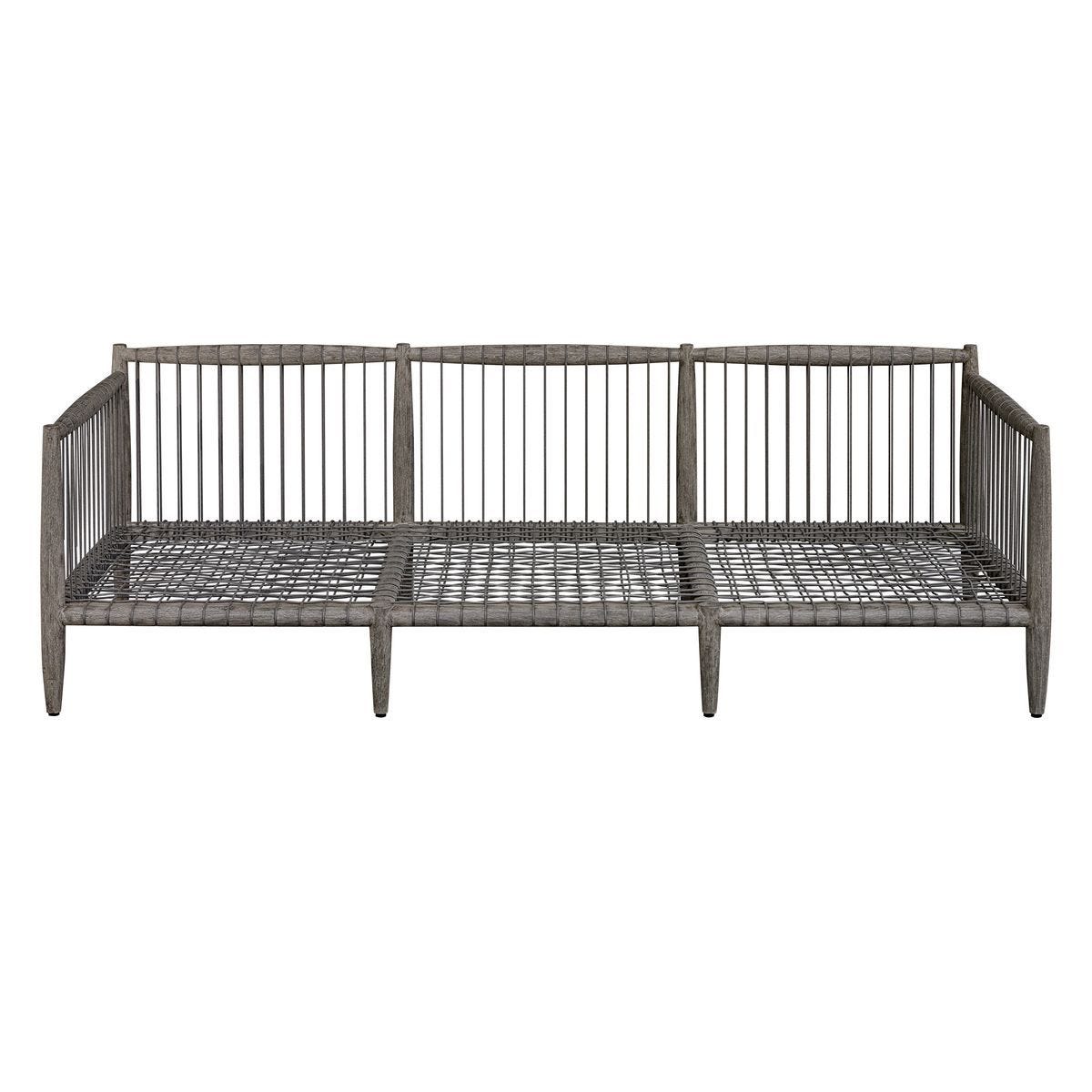 Borneo Outdoor Sofa, Oyster by Uttermost