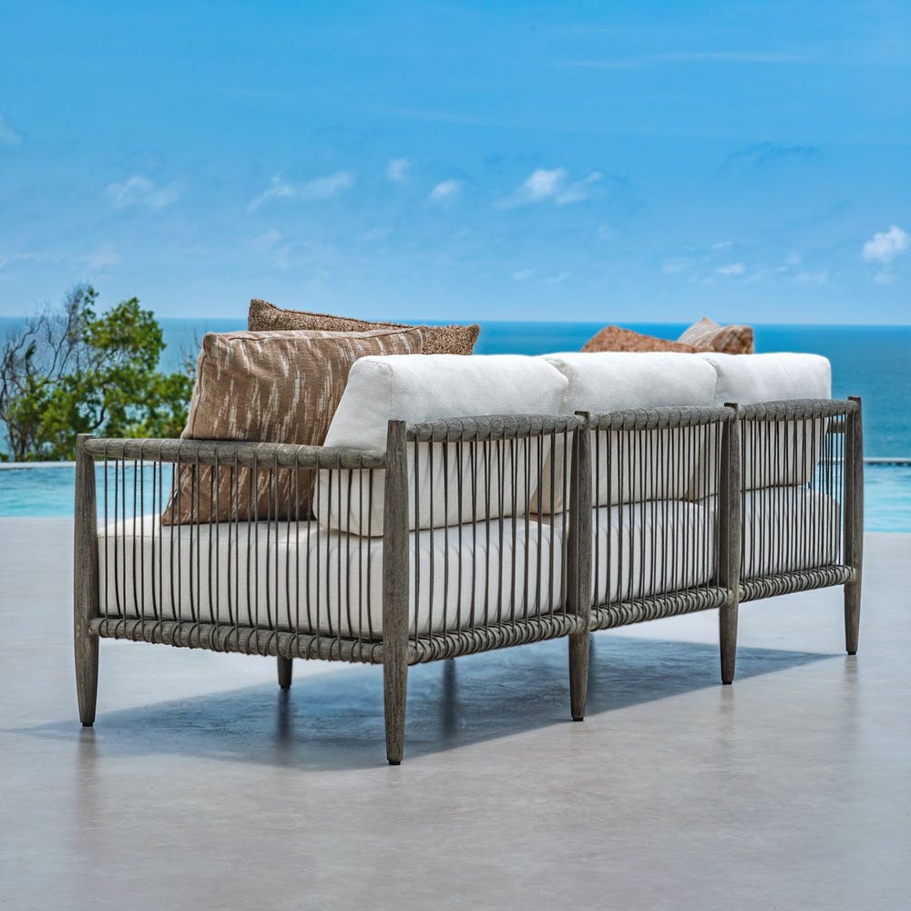 Borneo Outdoor Sofa, Oyster