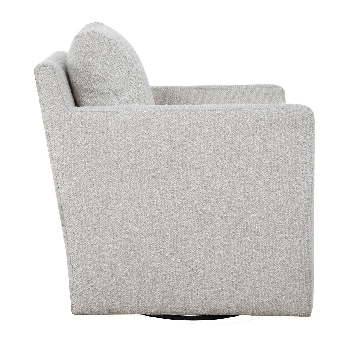 Tisdell Swivel/Glider, Cream – Furniture by Uttermost | Sutter & Vale