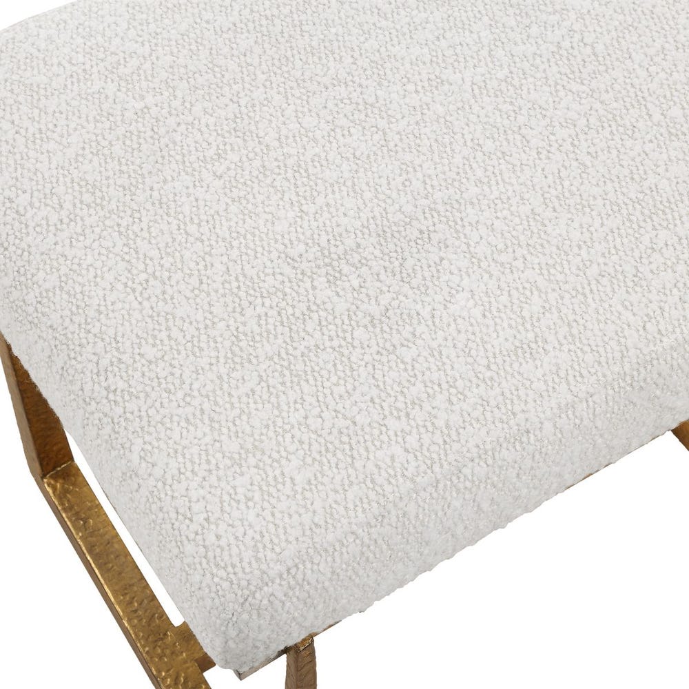 Midas Small Bench, Gold
