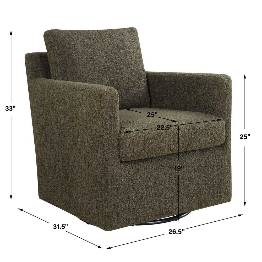 Tisdell Swivel/Glider, Kale