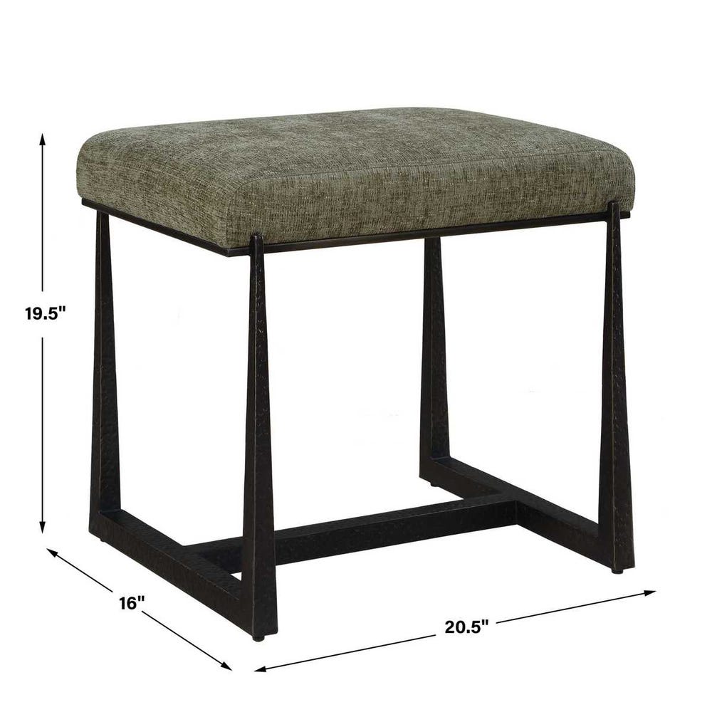 Midas Small Bench, Bronze