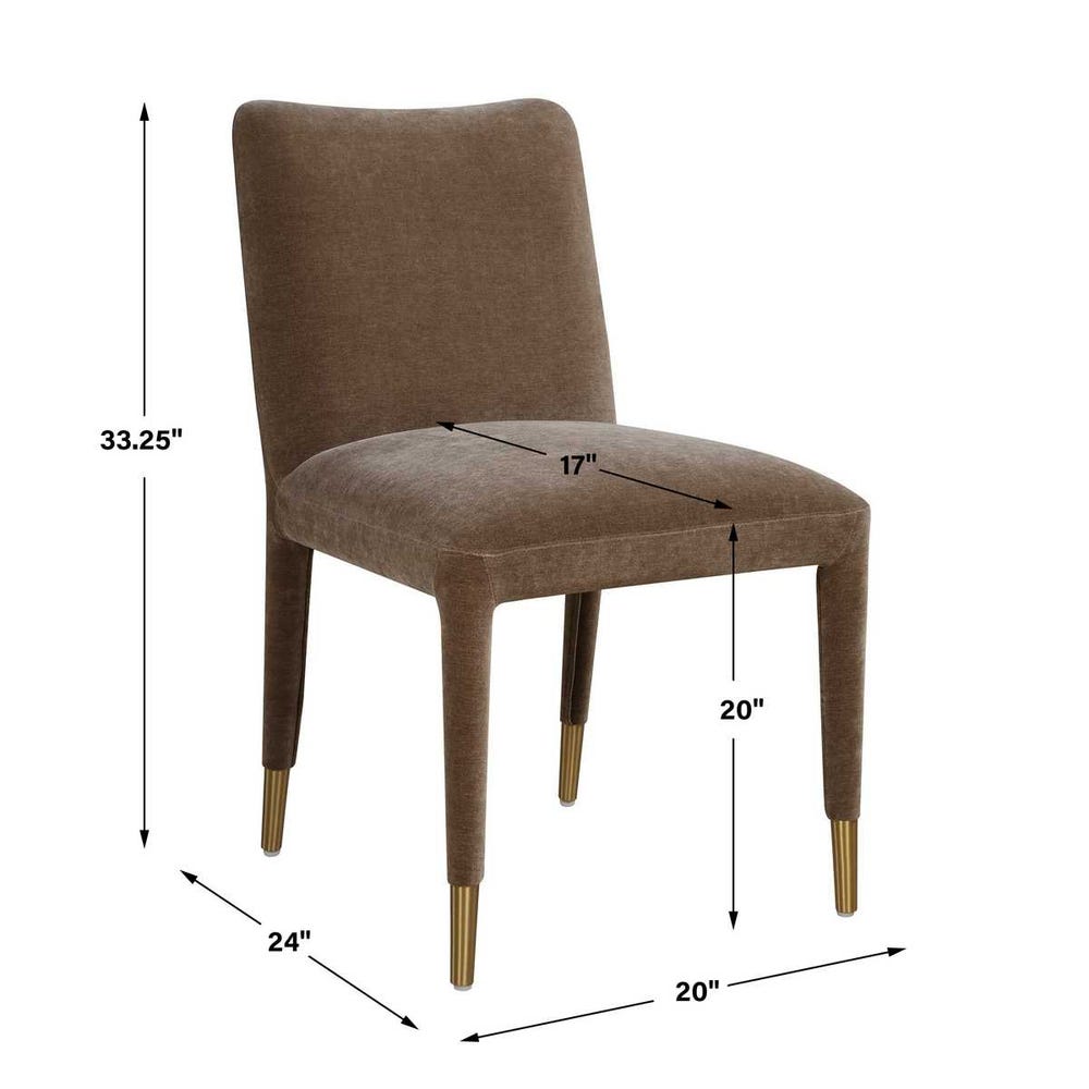 Conifer Dining Chair, Truffle, 2 Per Box, Priced Each