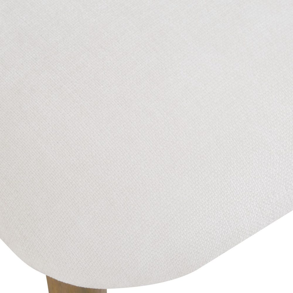 Moxie Armless Dining Chair,Walnut/White,2Per Box,Priced Each