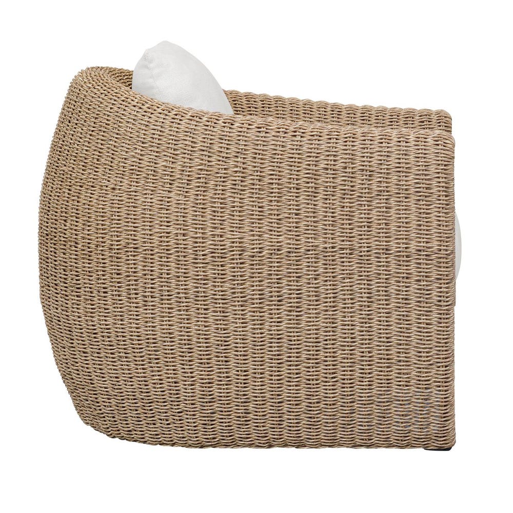 Tropic Outdoor Lounge Chair, Golden Flax