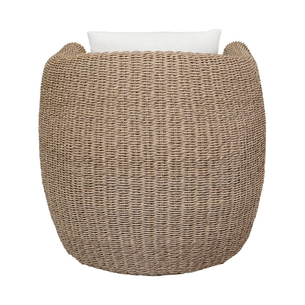 Tropic Outdoor Lounge Chair, Golden Flax