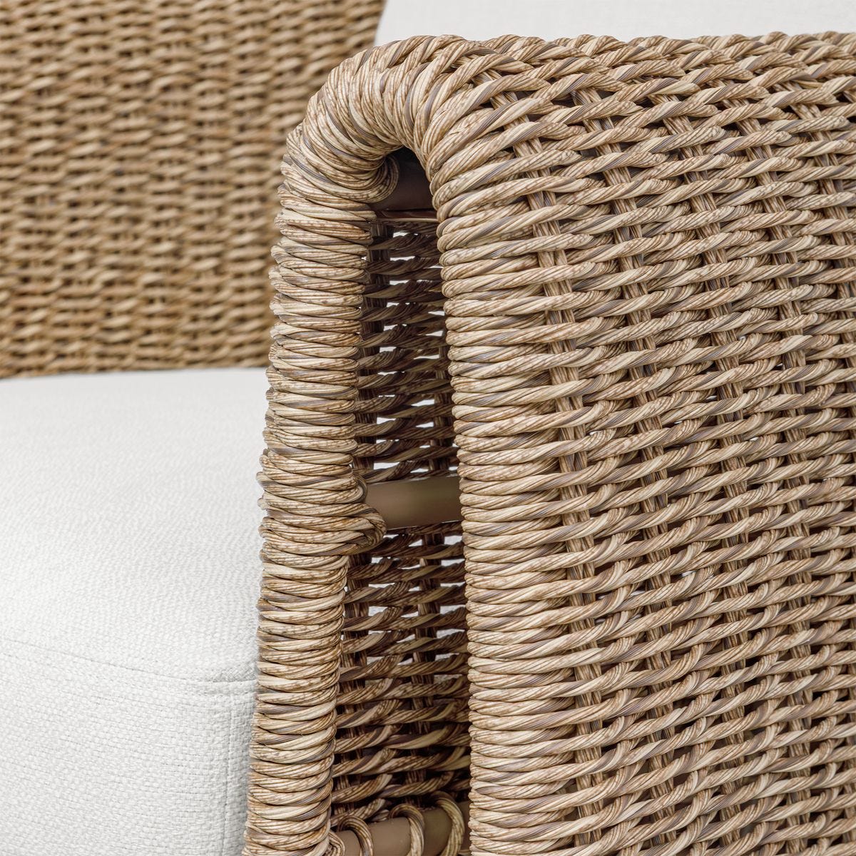 Tropic Outdoor Lounge Chair, Golden Flax