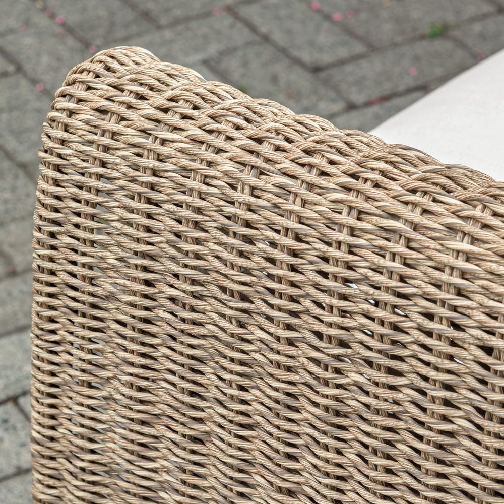 Tropic Outdoor Lounge Chair, Golden Flax