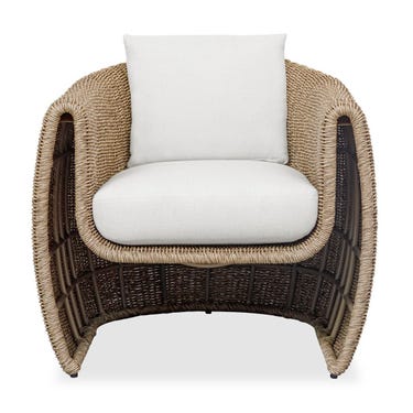 Tropic Outdoor Lounge Chair, Golden Flax