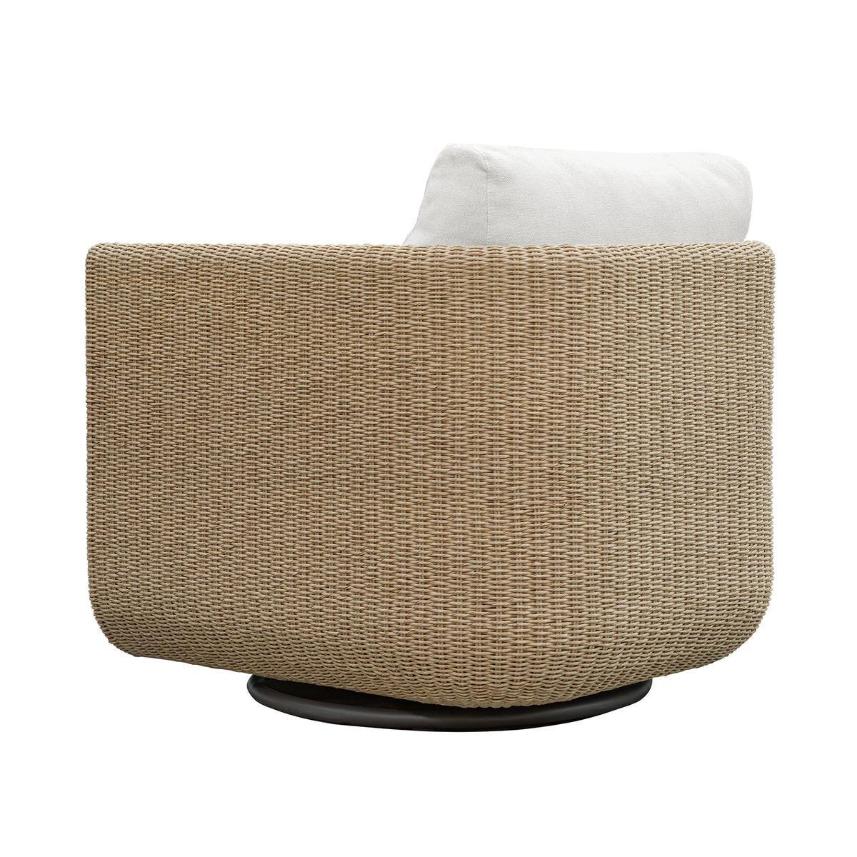 Santorini Outdoor Swivel Lounge Chair – Furniture by Uttermost | Sutter & Vale