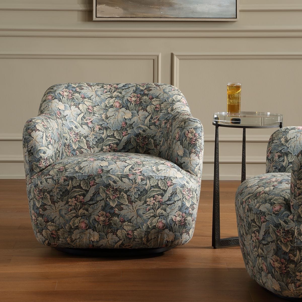 Ansel Swivel Chair – Furniture by Uttermost | Sutter & Vale