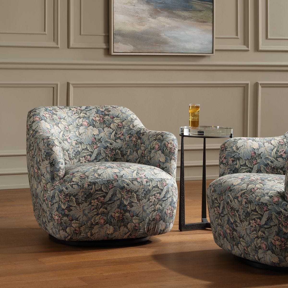 Ansel Swivel Chair – Furniture by Uttermost | Sutter & Vale
