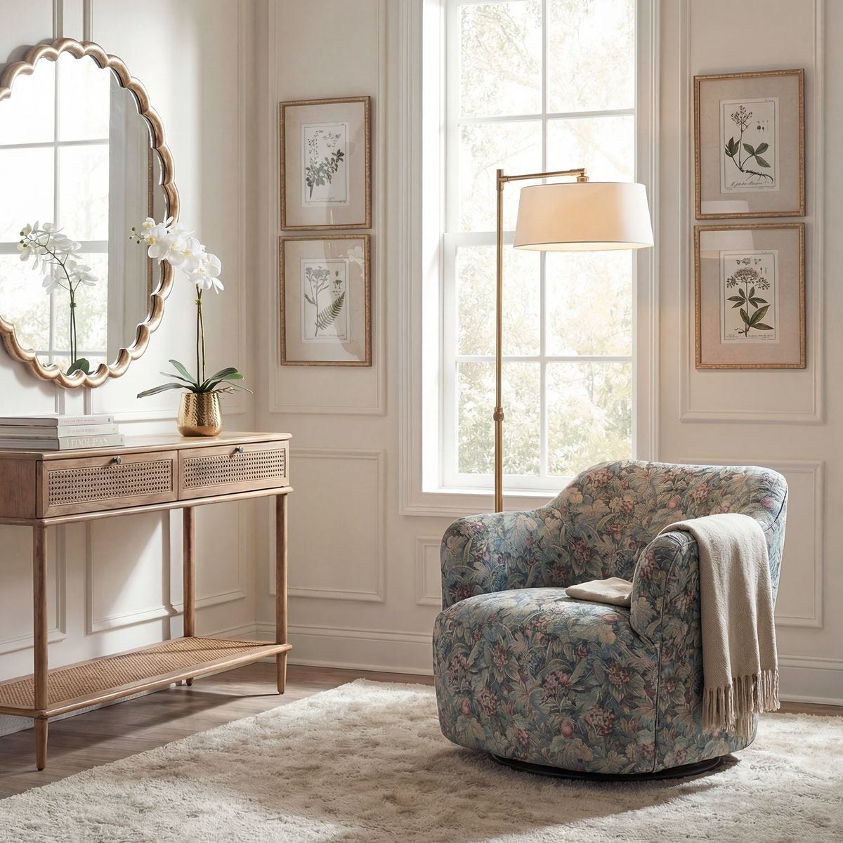 Ansel Swivel Chair – Furniture by Uttermost | Sutter & Vale