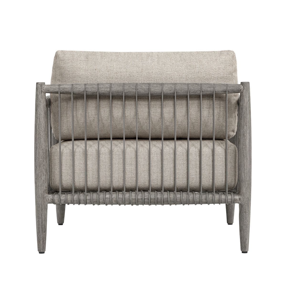 Borneo Outdoor Lounge Chair, Dove – Furniture by Uttermost | Sutter & Vale