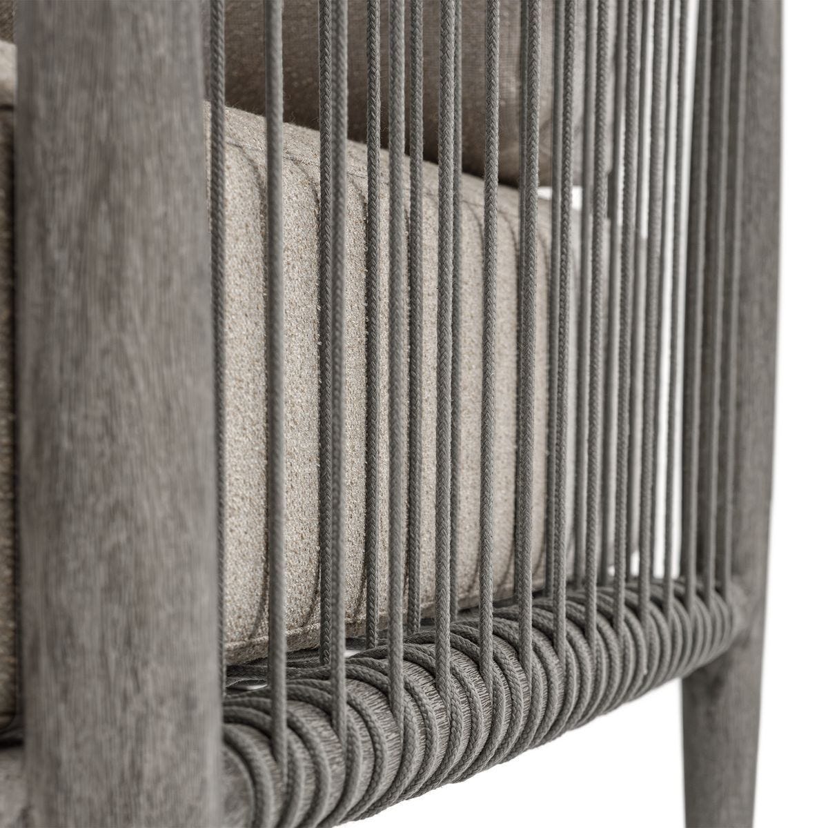 Borneo Outdoor Lounge Chair, Dove – Furniture by Uttermost | Sutter & Vale